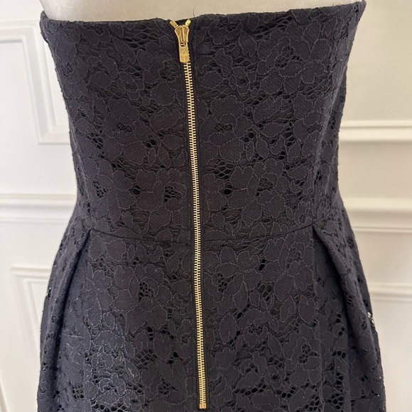 Lilly Pulitzer Strapless Floral Lace Dress - Picture 5 of 7